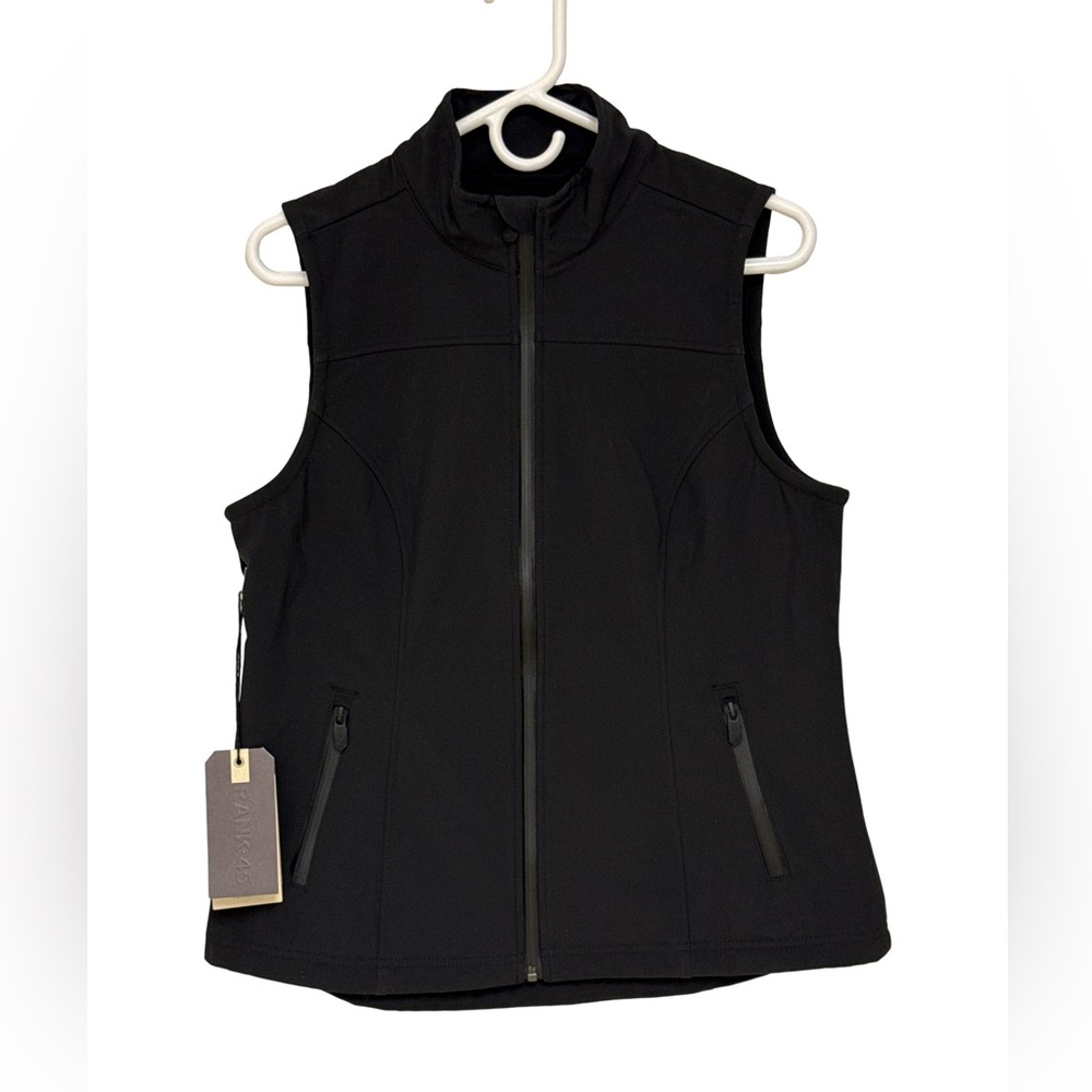 Rank 45 Softshell Riding Length Vest Women's Medium Black NWT‼️